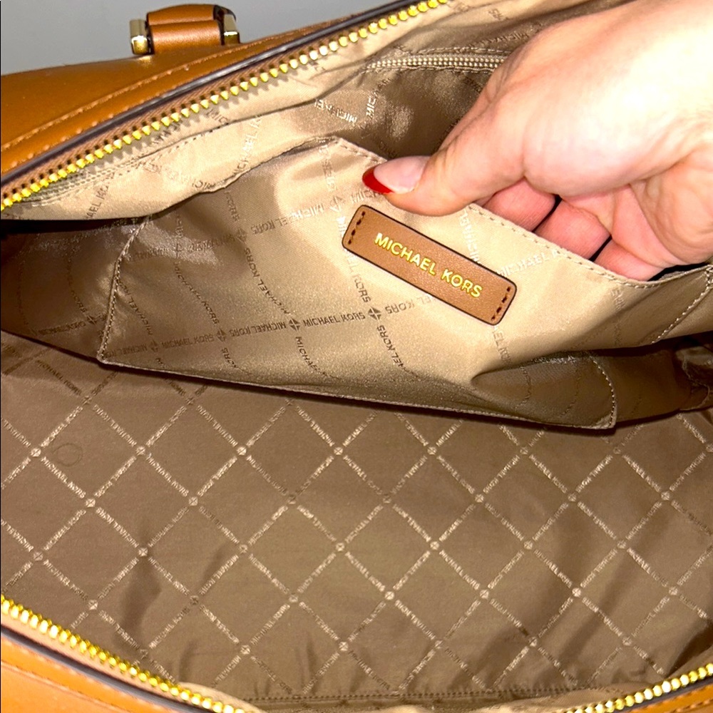 Michael Kors Jet Set Travel Extra-Large Signature Logo Duffel Bag - Picture 11 of 15